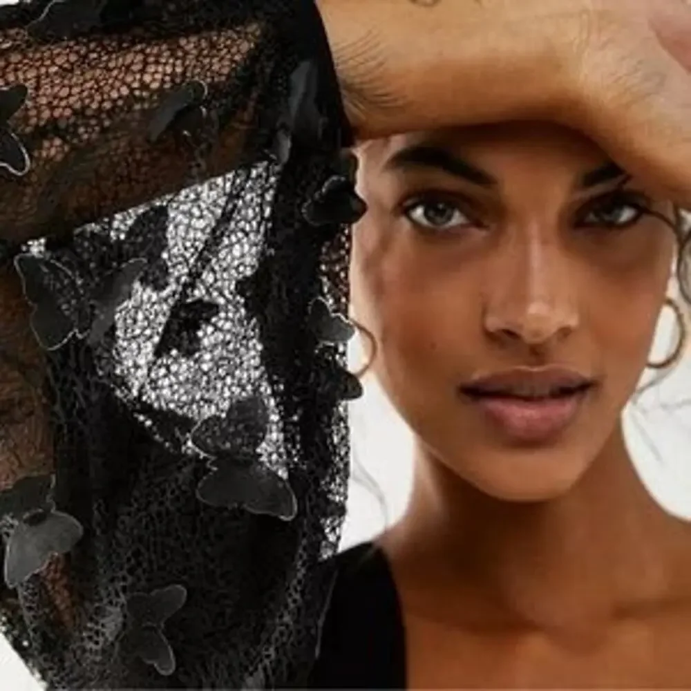 Free People Intimately Flutter By Sheer Mesh Billowy Sleeves Cropped Blouse